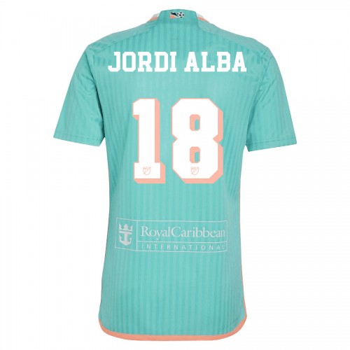 Dres Inter Miami Jordi Alba #18 Rezervni 2024-25 Kratak Rukav